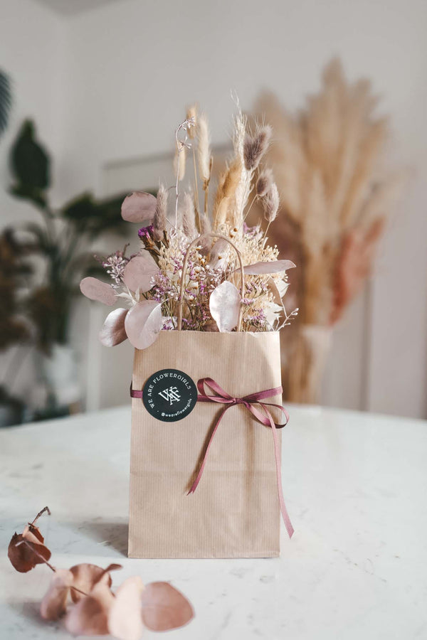 Everlasting Dried Flower Bag Rosé Edition