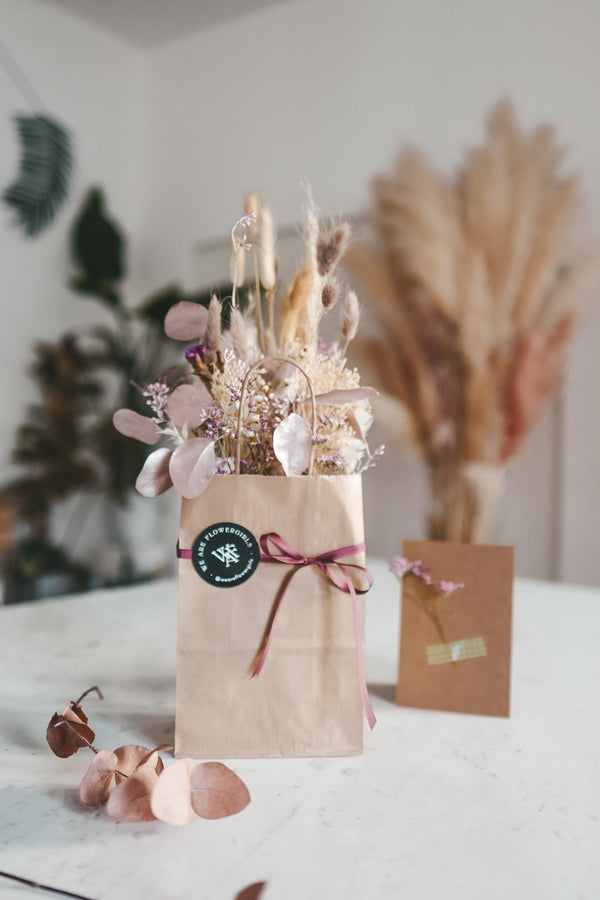 Everlasting Dried Flower Bag Rosé Edition