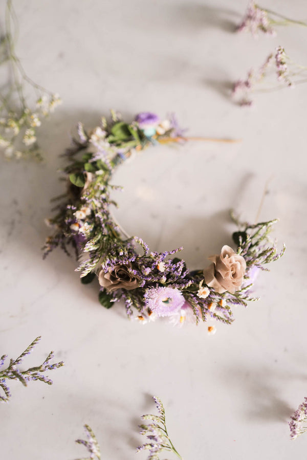 Leah Handmade Queen Flowercrown