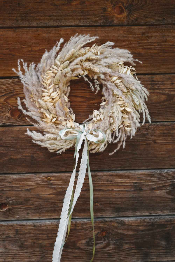 Dried Flower Wreath Gaia - 30cm