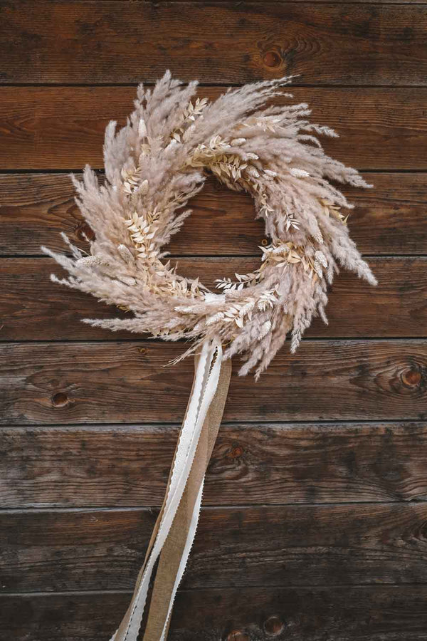 Dried Flower Wreath Nike - 38cm
