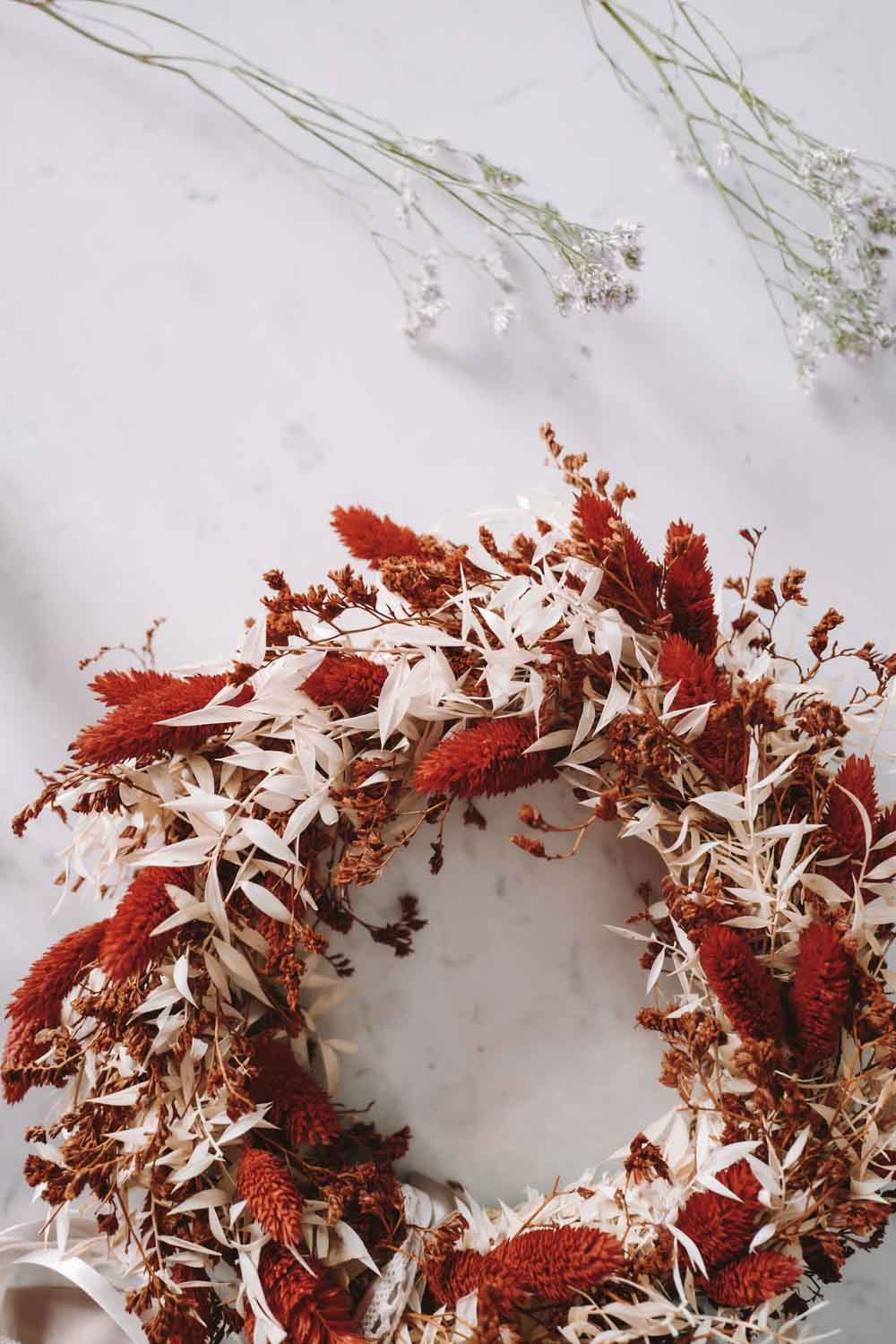 Dried Flower Wreath Diana - 30cm