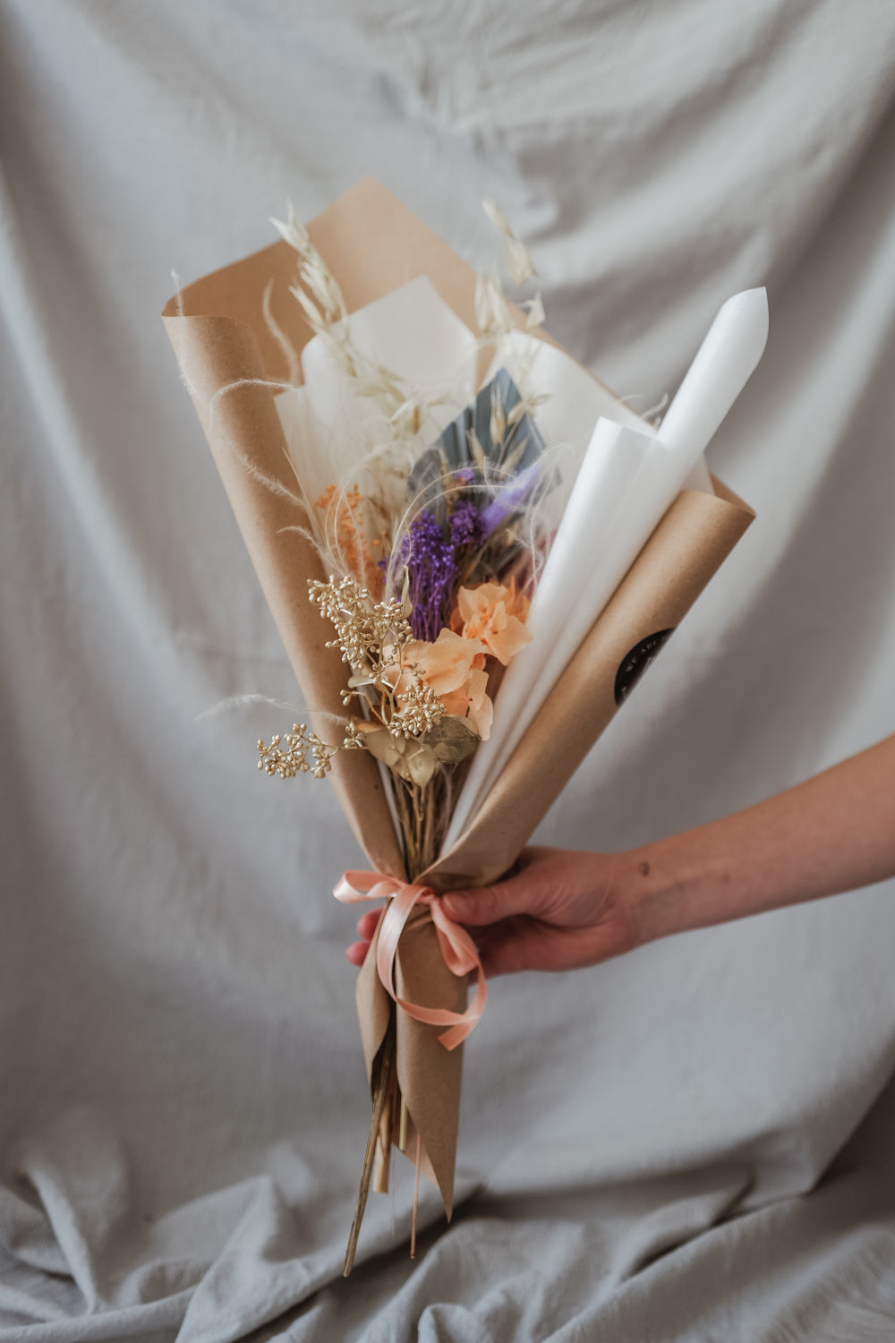 Olivia Dried Flower Bouquet