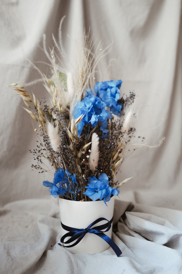 Dried Flower Box Blue Lagoon