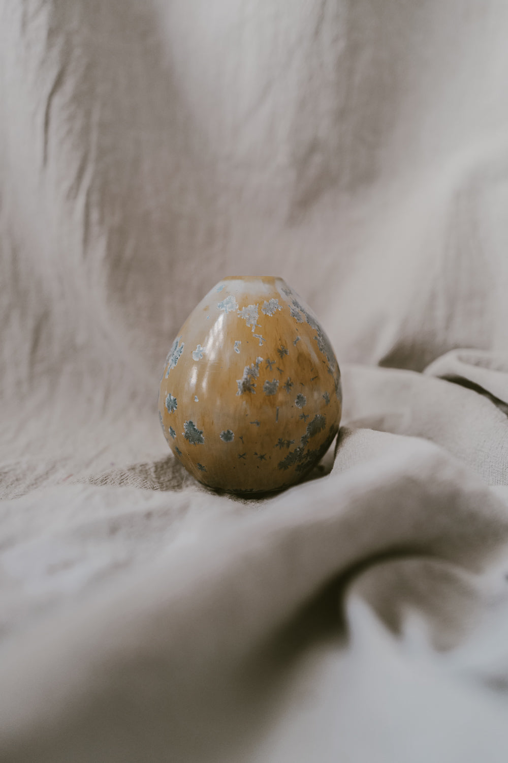 Blue Egg Vase