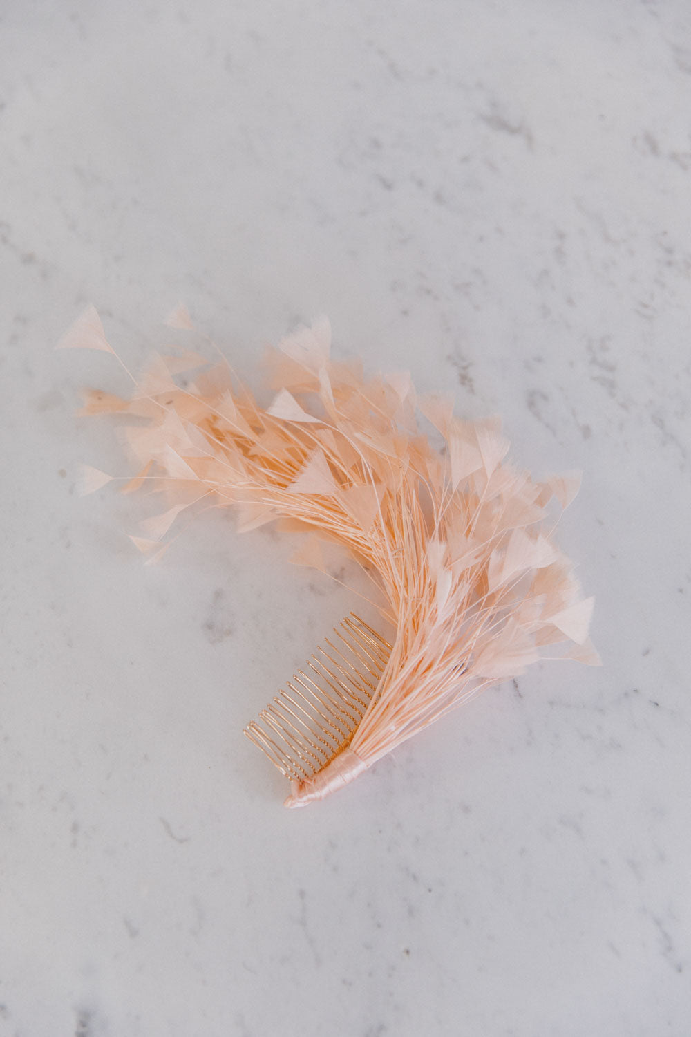 Feather Comb Peach