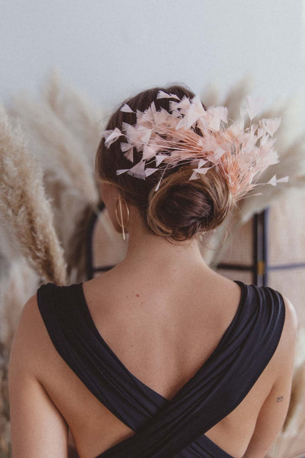 Feather Comb Peach
