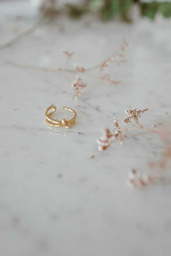 Infinity 18k Gold Ring