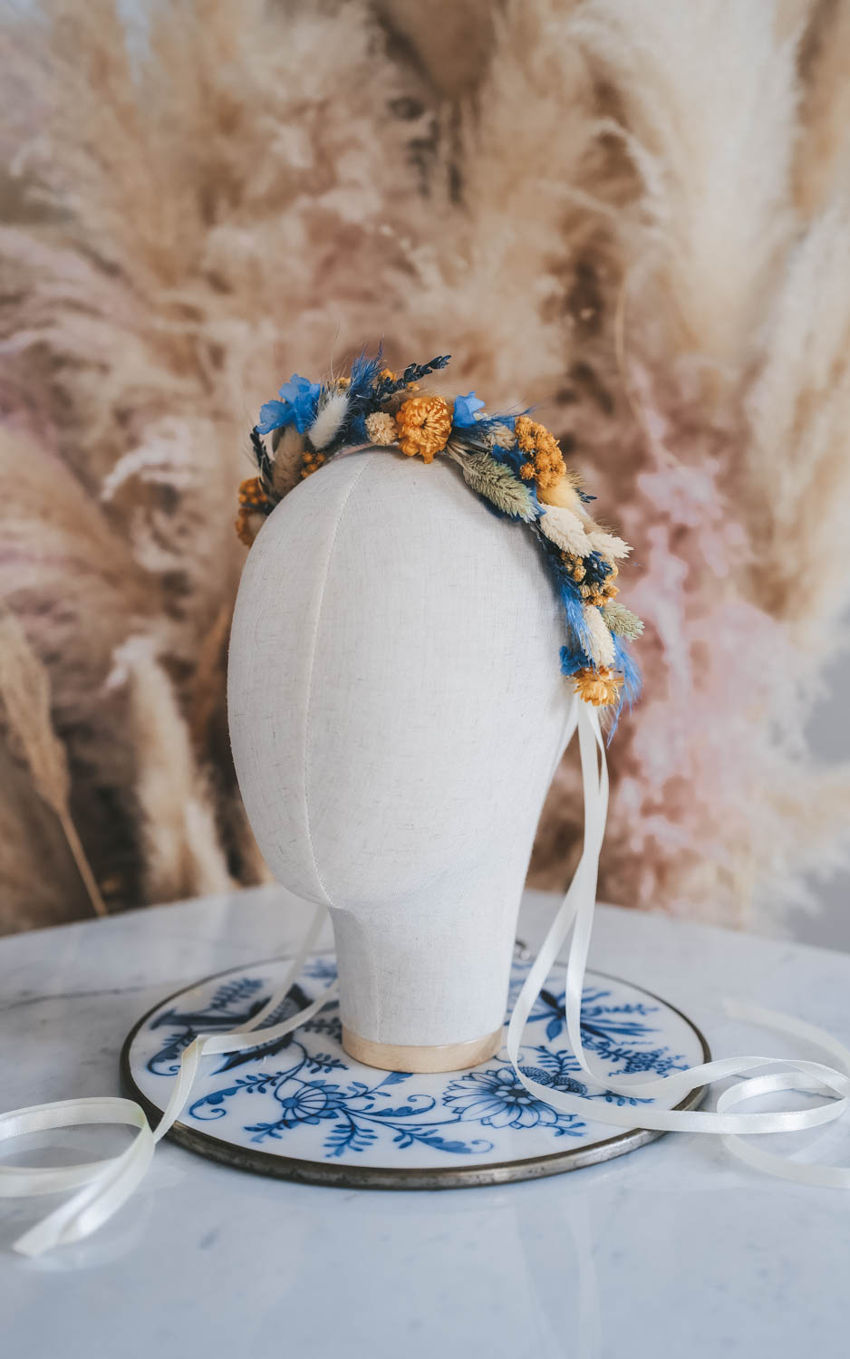 Handmade Dried Headpiece for Ukraine
