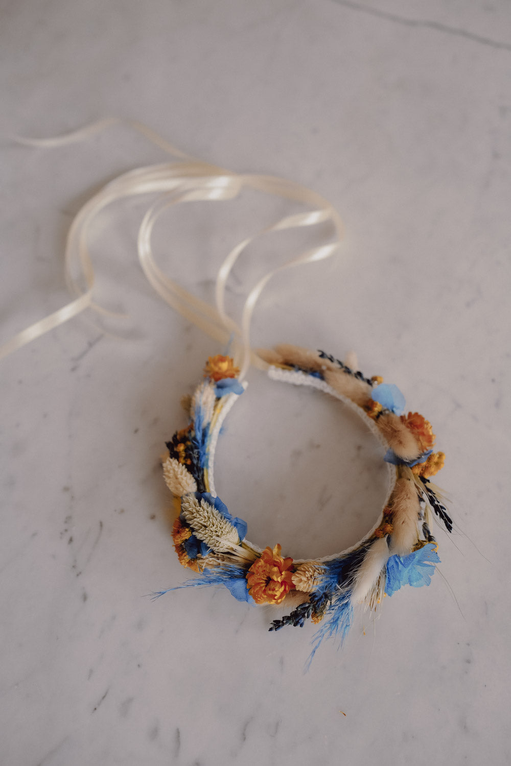 Handmade Dried Headpiece for Ukraine