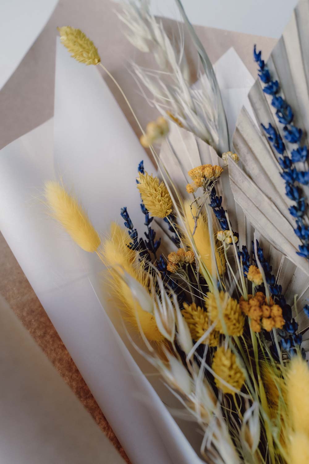 Handmade Dried Flower Bundle for Ukraine