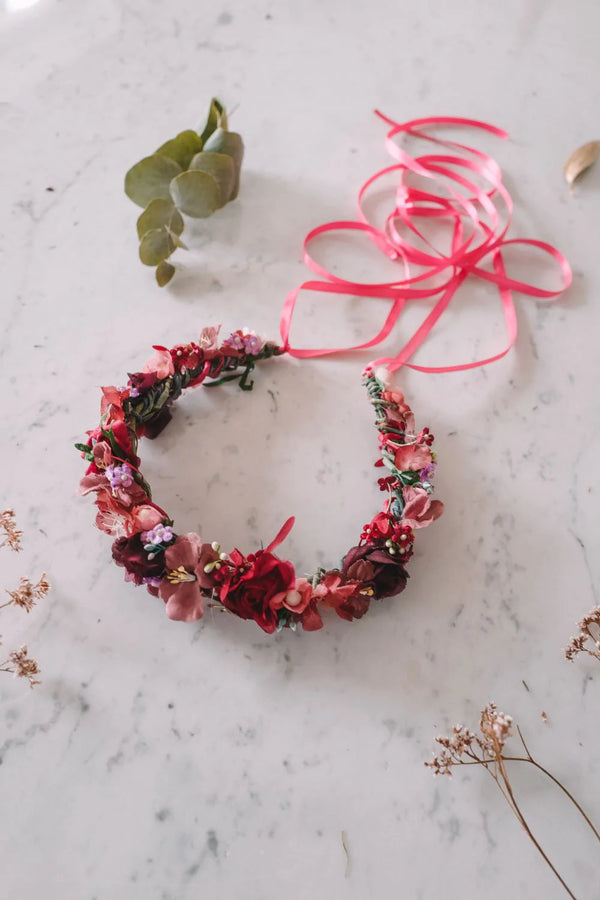 Berry Handmade Flowercrown