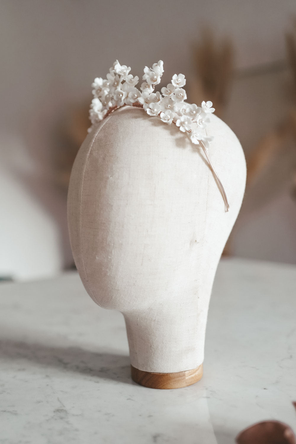 White Blossom Headpiece
