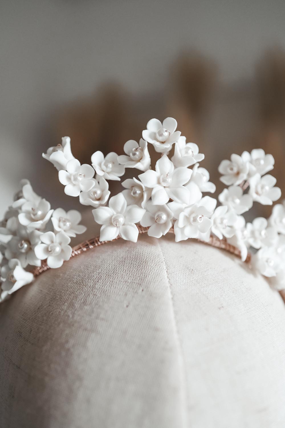 White Blossom Headpiece