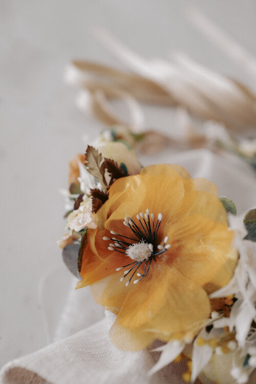 Miss Mustard Handmade Flowercrown Tracht