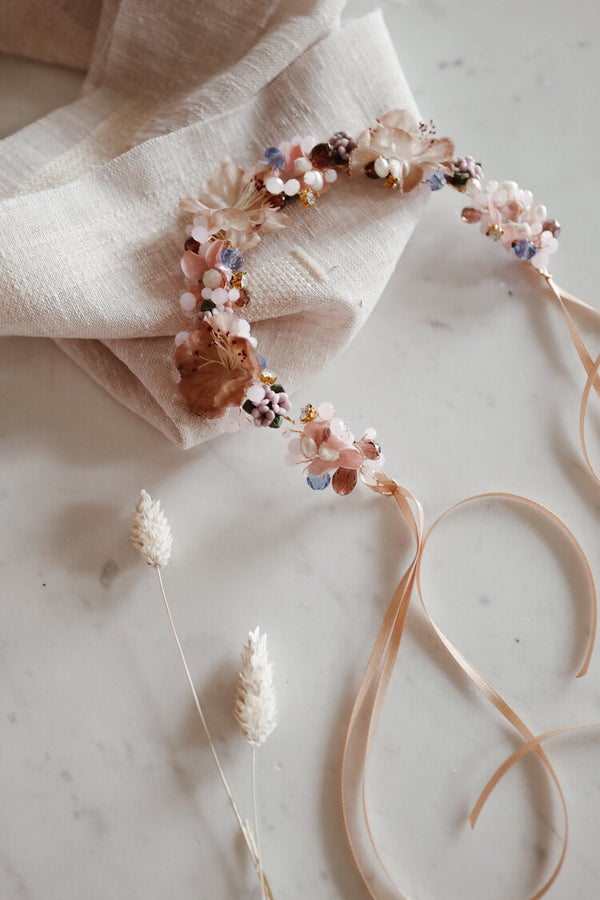 Miss Peach Handmade Headpiece Tracht
