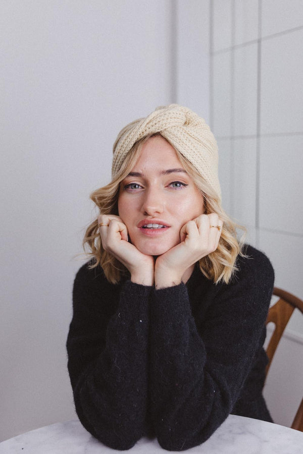 Turban Beanie Creme de la Creme