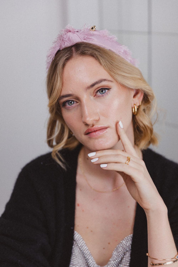 Headband Rosé Frays