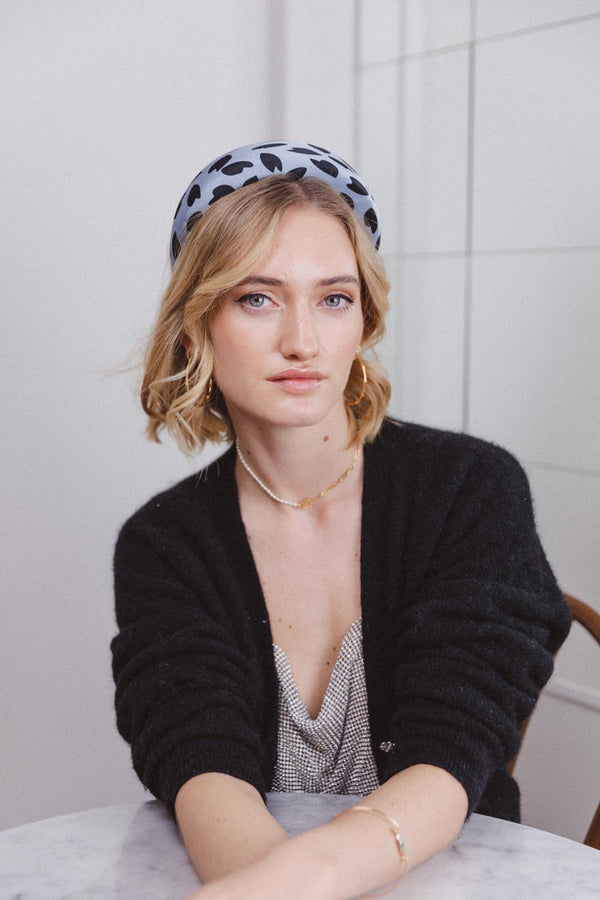 Headband Blue Leo