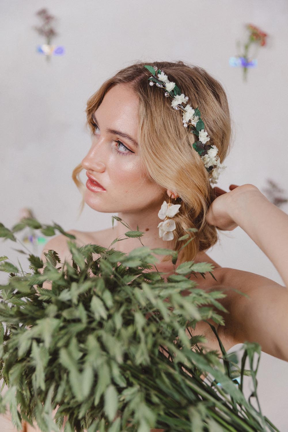 Therese Flower Headpiece