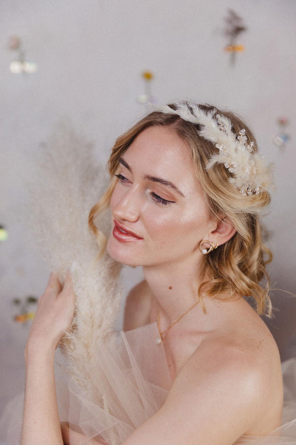 Elisabeth Handmade Dried Flower Headpiece