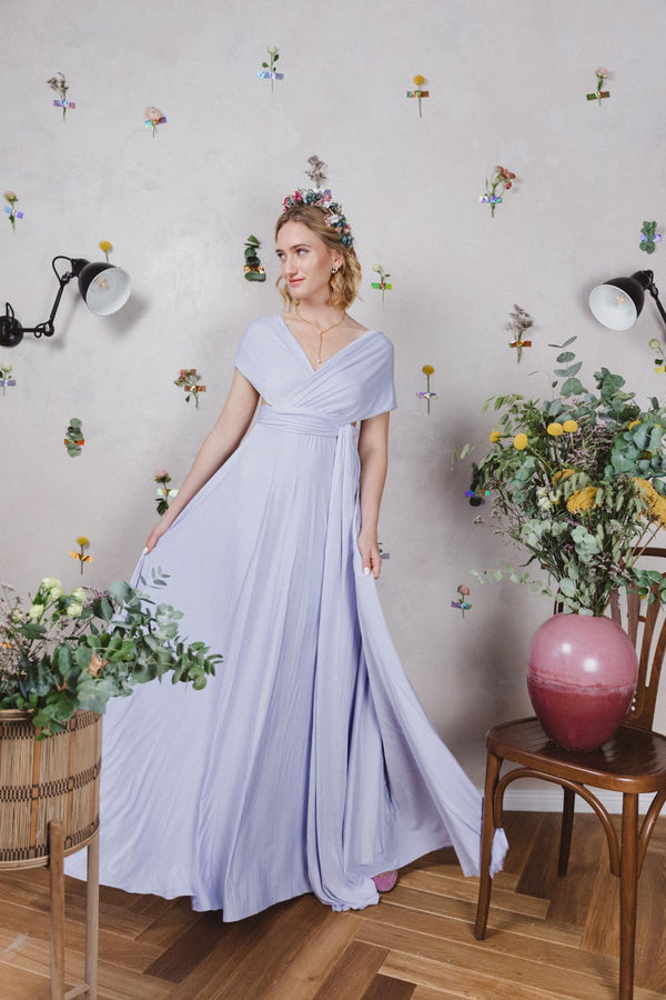 Long Dress - Sky Blue