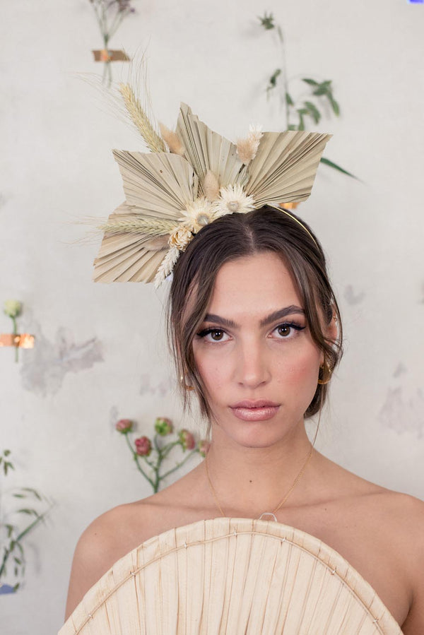 Laura Handmade Dried Flower Headpiece