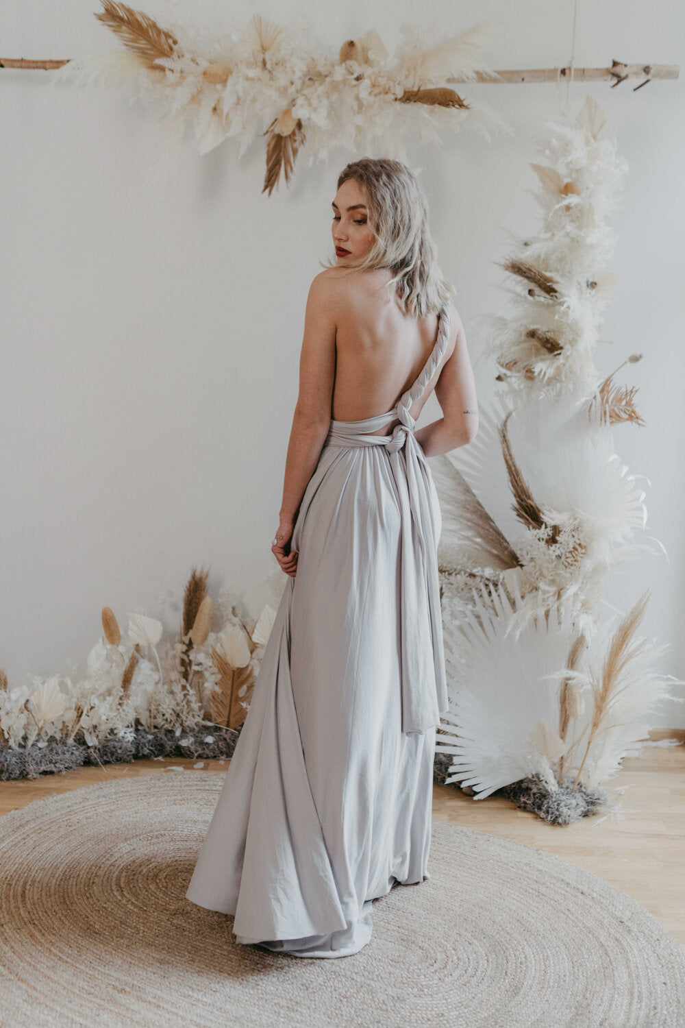 Long Dress - Silver
