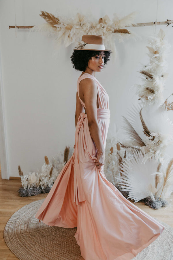 Long Dress - Blush