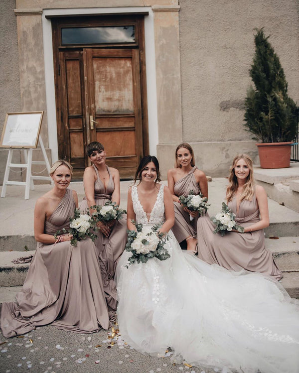 Long Dress - Taupe