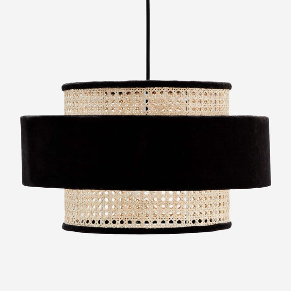 White Bungalow Rattan Lamp